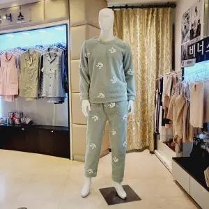 [대구백화점] [비너스]도톰한 겨울 남성 홈웨어세트(VEP387MS)