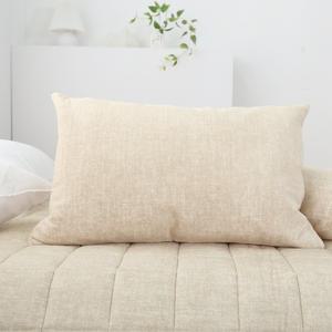 소프트니스 극세사 누빔 베개커버(2장)