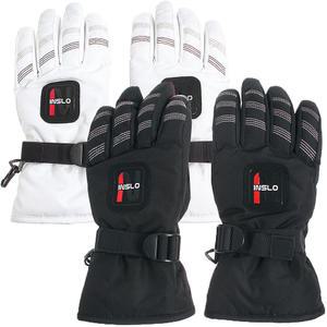 [인슬로]포인트나염 주니어 스키 보드 오지 장갑 G4323 따뜻한 방한장갑