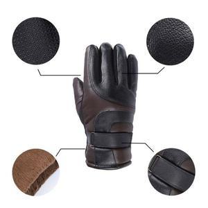 [제이큐]남성 겨울 가죽장갑 스마트폰장갑 양털장갑