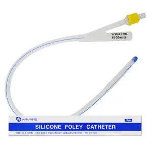 에스디 폴리카테터 10개 - 20FR 2WAY /실리콘 카테타 투웨이 비뇨기과용 튜브카테터
