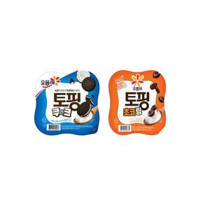 요플레 토핑120g 12개/쿠앤크6개+초코링6개/냉장무배/떠먹는요거트