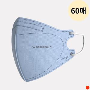 어린숨 엣지 마스크 새부리형 뉴초소형 블루 30매 X2