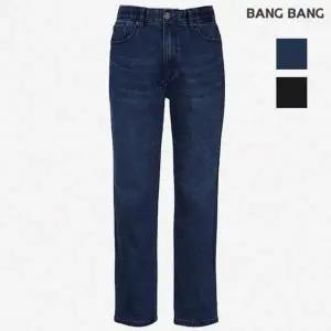 [BANG BANG lady]뱅뱅 HC09 남자 기모 안감 스판 탄탄한 청바지 허리밴딩 스판쨩쨩 레귤러핏 기모 (S284...