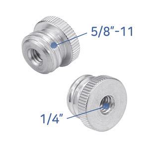 (무료배송) 5/8-11 인치 1/4 나사 카메라 레이저 레벨기 아답터/