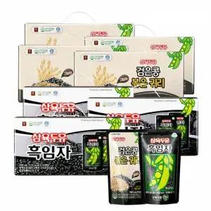 (25) 삼육두유 검은콩 볶은귀리 60팩 + 흑임자두유 45팩 (총105팩)