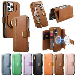 [수나르]아이폰16 15 14 13 12 11 XR XS 8 7 플러스 프로 맥스 e 맥세이프 분리형 카드 링 핸드폰 케이스