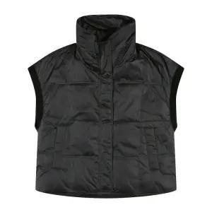 [코데즈컴바인] 니트배색 암홀 덕다운 베스트 CJD-VE504WA