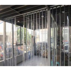 오네어 슬라이딩 투명비닐 자바라 커튼 업소용 단열 방수 커텐 칸막이 화이트 고투명 슬라이드