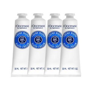 록시땅 시어버터 드라이 스킨 핸드 크림 30g x 4개