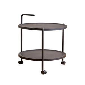바퀴달린 티테이블 이동식 모던 스탠드 블랙 팔걸이 발코니 원형 라운드 커피 소형