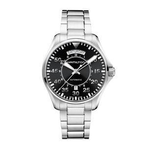 해밀턴 해밀턴 남성 메탈 시계 카키 에비에이션 H64615135