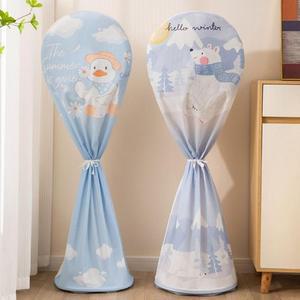 [BZJJ1ML6_4B]선풍기커버 캐릭터 방수 보관 덮개 선풍기망