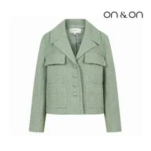 [온앤온][온앤온] 트위드 아웃포켓 자켓(MW2WJA47)