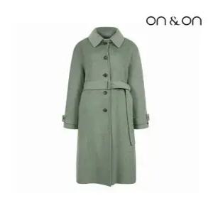 [온앤온][온앤온] 싱글 핸드메이드 롱코트(JW2WHB16)