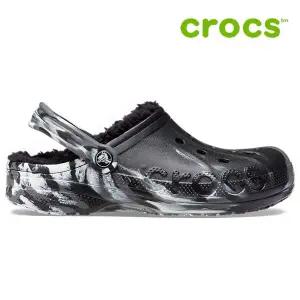 [하프클럽/크록스]크록스 방한화 /B24- 208333-0C4 / 바야 라인드 마블 클로그