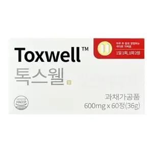 톡스웰 정 600mg x 60정 2박스