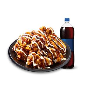 [처갓집양념치킨]슈프림양념치킨블랙라벨+콜라1.25L