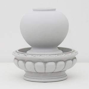 국산 실내분수대 달항아리 미니 분수 천연가습기 자연가습 거실 홈 가든 감성 장식품 풍수 이사 결혼 선물