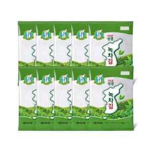지도표 성경김 녹차 전장김 20g 10봉