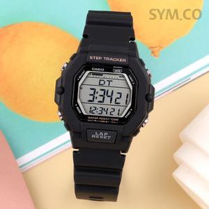 카시오 LWS-2200H-1A 걸음수 센서 런닝 디지털 스포츠 여자 우레탄 시계 c