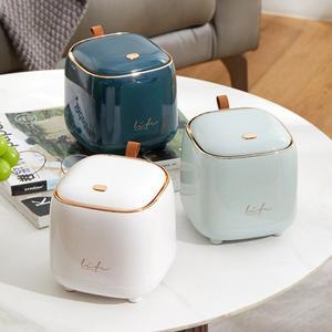 [기타]원터치 이중구조 미니 휴지통 쓰레기통 사무실 책상 탁상 화장대