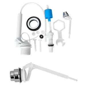 양변기 원형 측면 버튼 부속품 세트 수리 교체