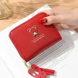 여자 엄마 시장 집 앞 외출 교통 카드 지퍼 동전 지갑-WF65B48