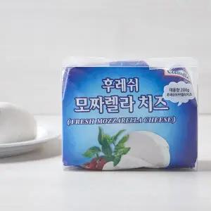 끌레베르 후레쉬 모짜렐라 치즈 200g