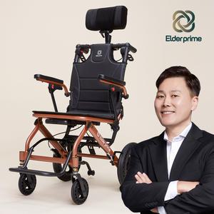 [엘더프라임] 미러쥬 M7 디럭스 휴대용 여행용 접이식 휠체어