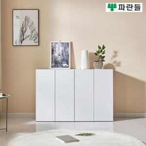 파란들가구 1200X800 18T E0목재 LPM 슬림수납장 거실장식장