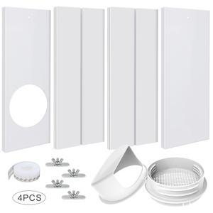 칸막이 창문 덕트 이동식 배기구 마감재 가드 창문형