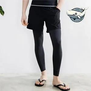 여름 남성 레깅스 반바지 요가 운동 필라테스-WFH2KAT