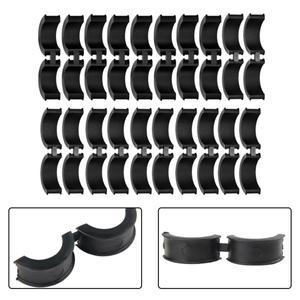 20pcs 자전거 핸들 바 고무 가스켓은 22.2/25.4 ~ 31.8mm 자전거 핸들 바 스페이서 수리 부품 사이클링 액