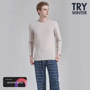 [트라이]홈쇼핑 남성 멀티웨어 파자마 상하1세트