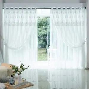 [지나송](온)비비아 웨딩스타일 이중암막커튼 중형(360x230cm)