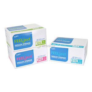 필젯인슐린주사기 100개 필텍 인슈린주사기
