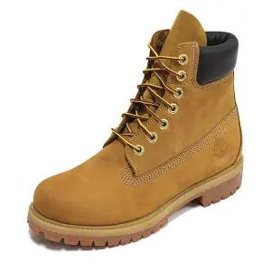 [팀버랜드] 6인치 프리미엄 워터프루프 방수 남성 부츠 워커 옐로 10061