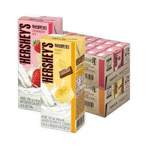 매일 허쉬 초콜릿드링크 딸기+바나나 190ml 48팩(각 24팩)