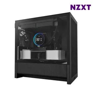NZXT H3 FLOW 블랙 미들타워케이스 PC케이스