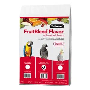 [애니몰파크]쥬프림 후르츠 블렌드 회색앵무 중대형 과일 펠렛 7.94kg 앵무새 사료 먹이