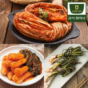 농협식품 한국농협김치 포기2kg+총각2kg+파1kg