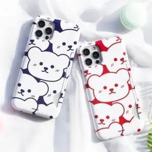 엠픽 곰돌이 카드슬림 폰케이스 유광