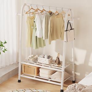 sh) 이동식 옷 시스템 옷걸이 미니 행거 선반 스탠드 철제