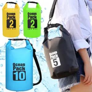 생존 수영 가방 방수 드라이백 실내 수영장 물놀이 2L 5L 10L 아쿠아 비치백 워터