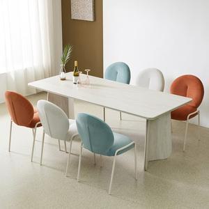 부에나 스톤 마블 포세린 세라믹 6인 식탁세트 의자6개) 200cm