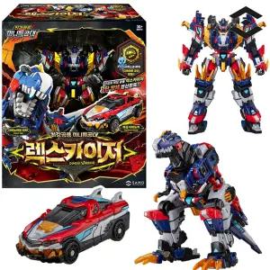 최강공룡 미니특공대 렉스카이저 2단합체로봇 변신로봇 장난감