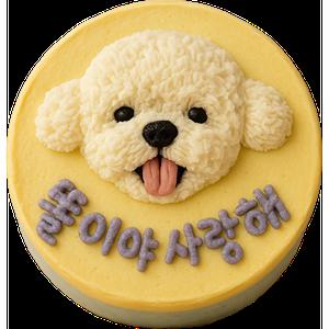 강아지 간식 순우유 케이크 미니 보틀 사이즈