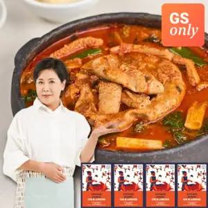 박정수 한줄 통 소곱창전골 750g x 4팩