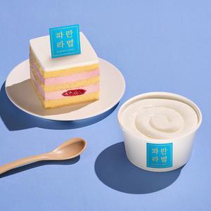 파리바게뜨 파란라벨 저당 그릭요거트 미니케이크+컵케이크